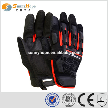 Guantes de trabajo resistentes al aceite de la protección mecánica Sunnyhope